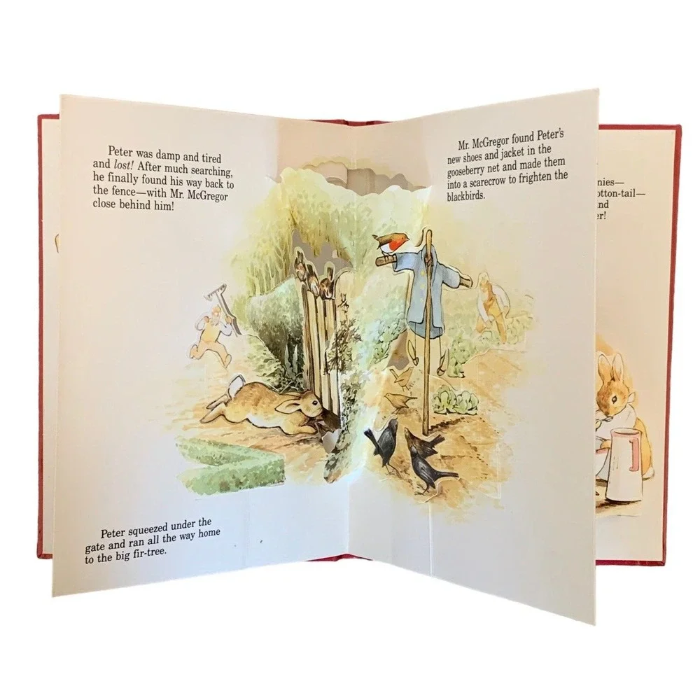 3 Peter‎ Rabbit A Pop-Up Book's Come's Home, Visits Peter Rabbit, Mr. McGregor's